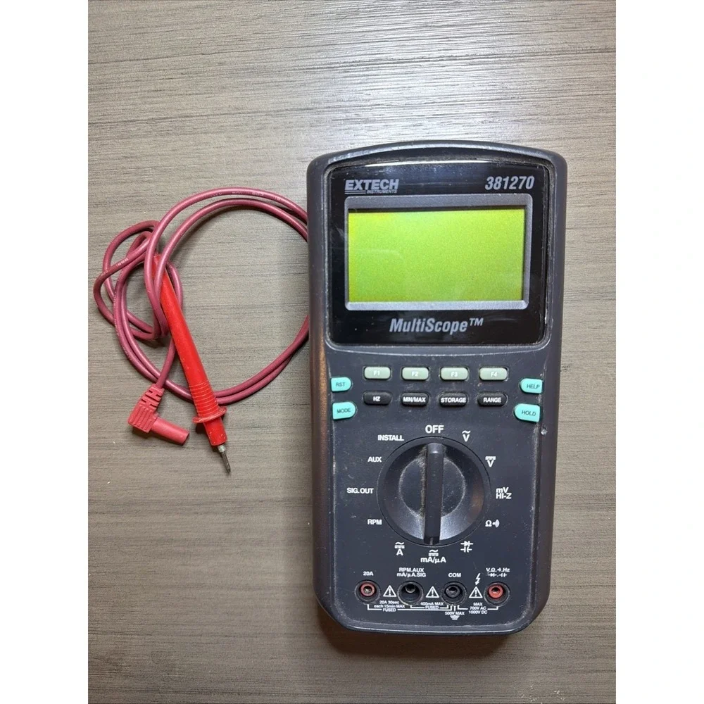 Extech 381270 MultiScope Handheld Oscilloscope & True RMS Multimeter